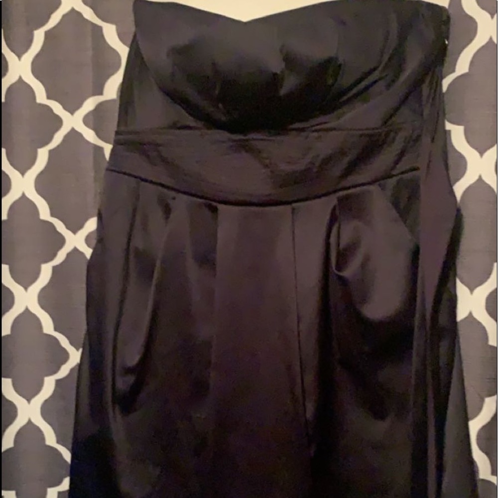 Strapless homecoming dress